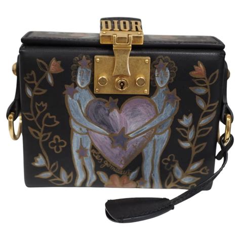 dior addict lockbox|Christian Dior Addict Lockbox Zodiac shoulder bag .